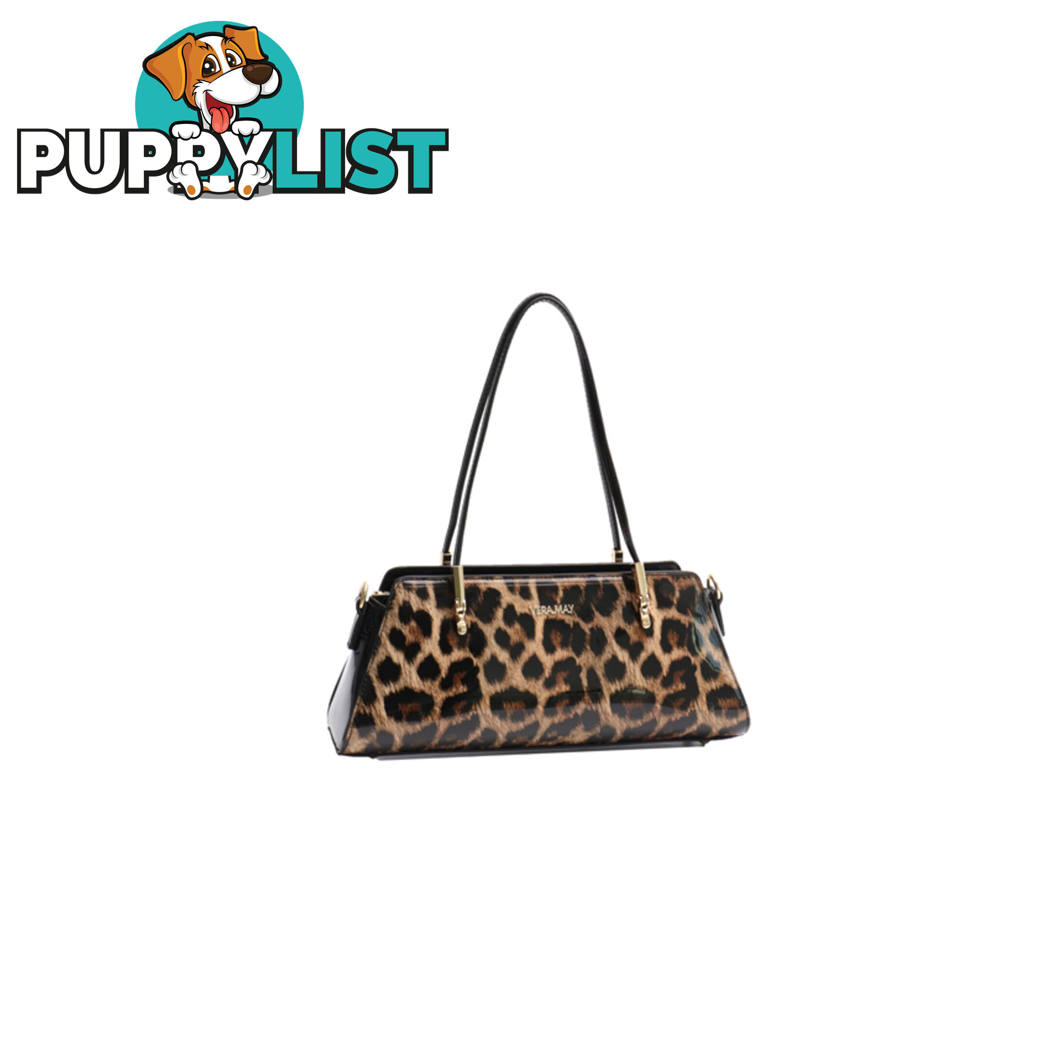 TIANNA LEOPARD VEGAN LEATHER LADIES HANDBAG