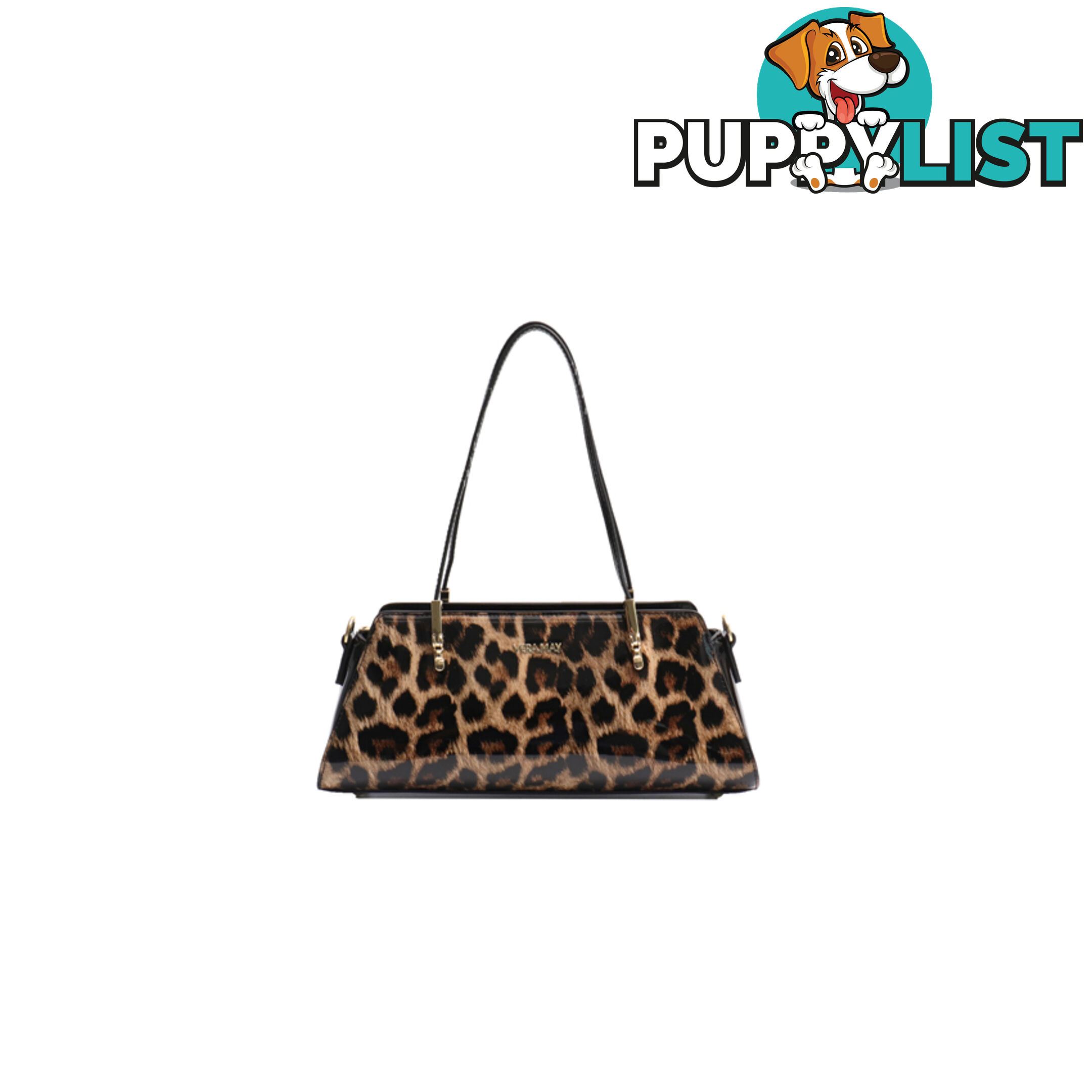 TIANNA LEOPARD VEGAN LEATHER LADIES HANDBAG