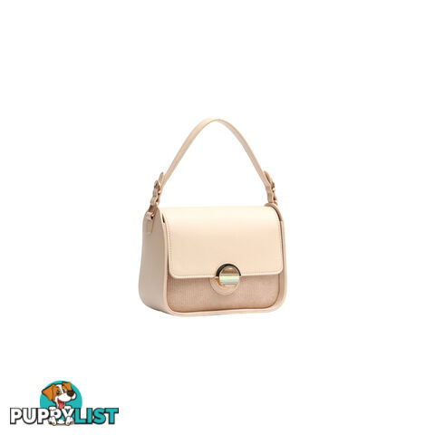 AMAYA NUDE VEGAN LEATHER LADIES HANDBAG