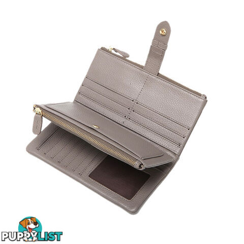 CHEYENNE GREY GENUINE LEATHER LADIES WALLET