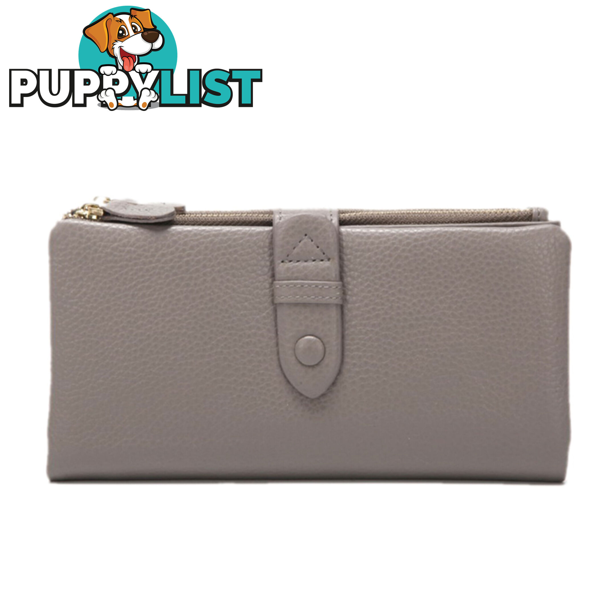 CHEYENNE GREY GENUINE LEATHER LADIES WALLET