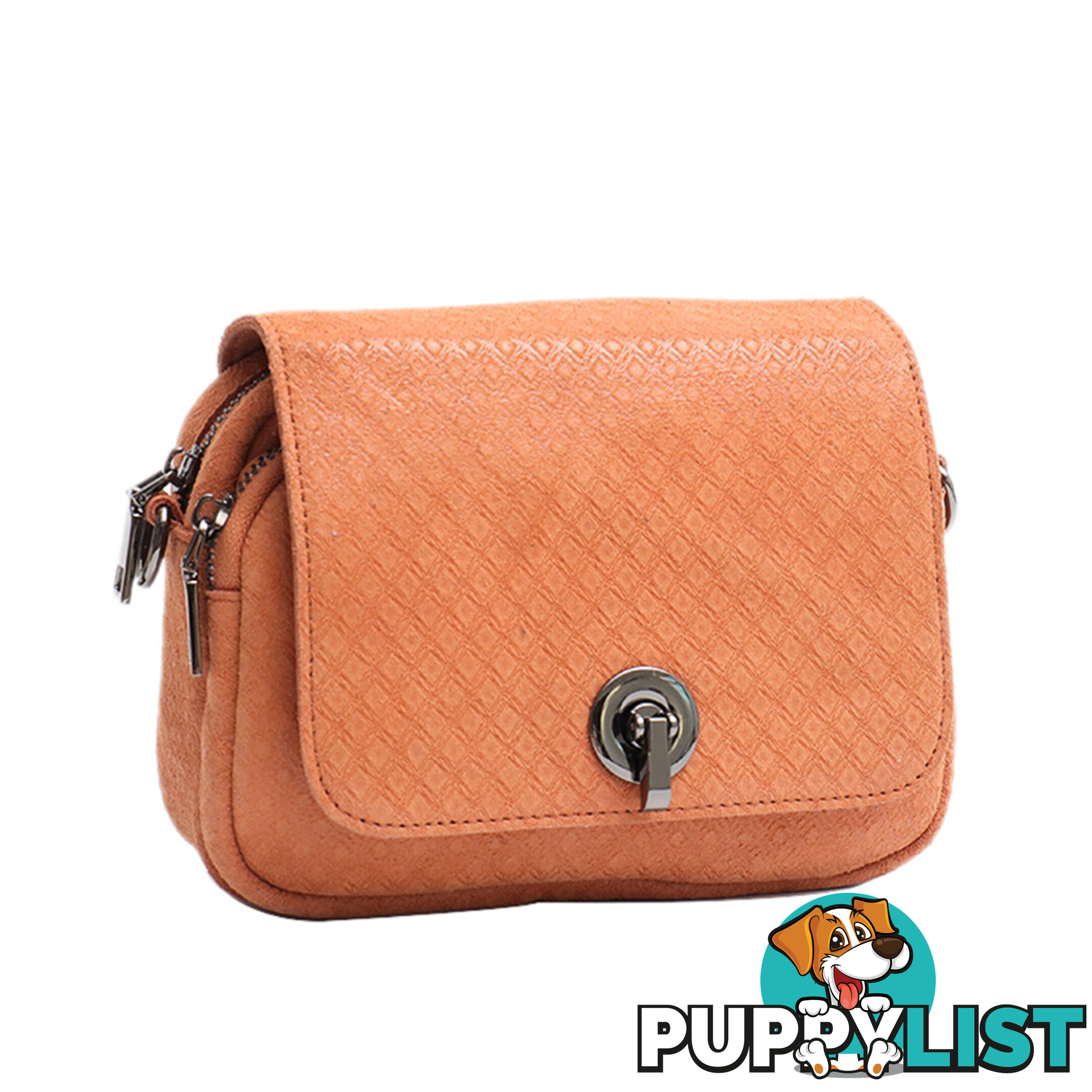 JAYNE TAN GENUINE LEATHER LADIES CROSS BODY HANDBAG