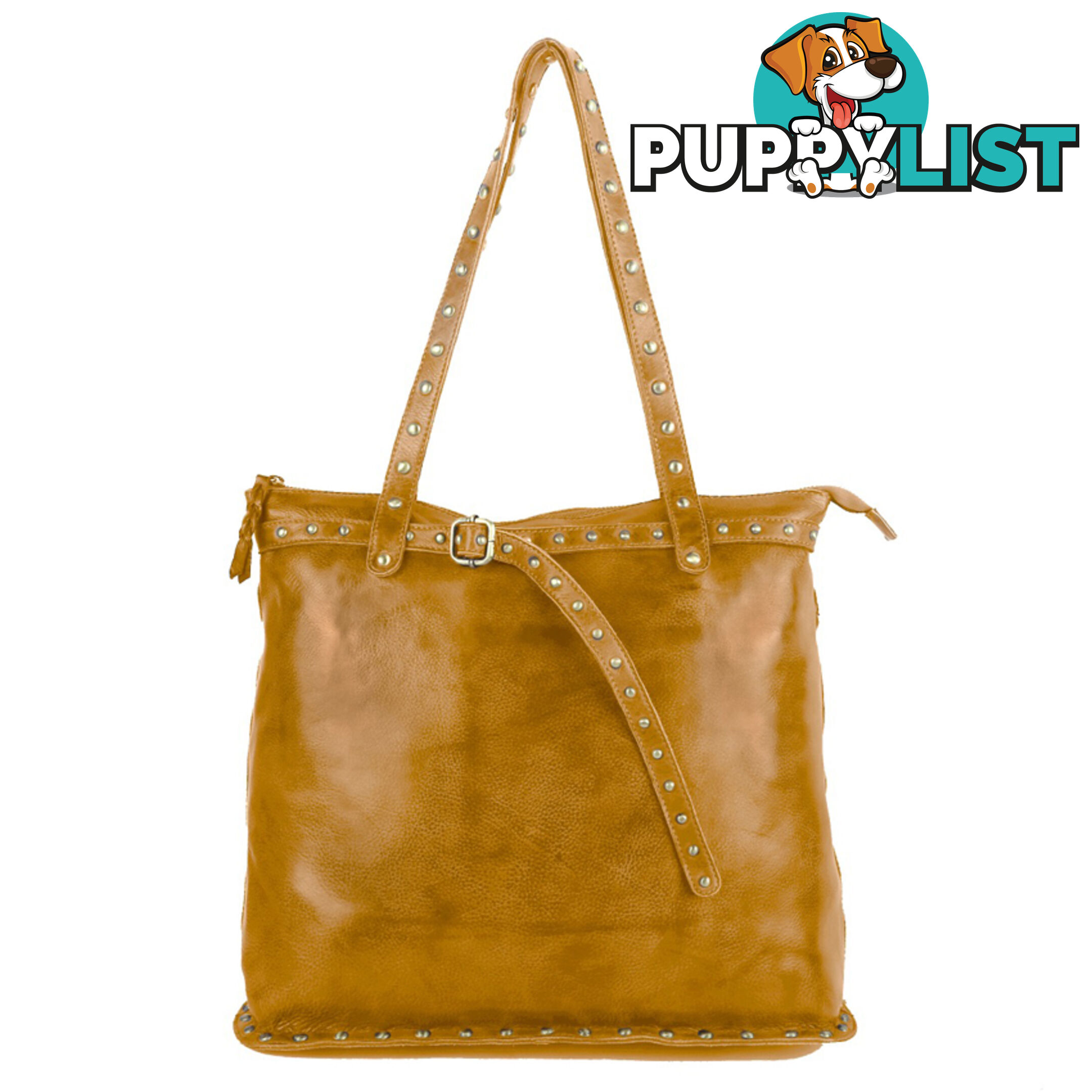 WELLINGTON MUSTARD GENUINE LEATHER LADIES HANDBAG