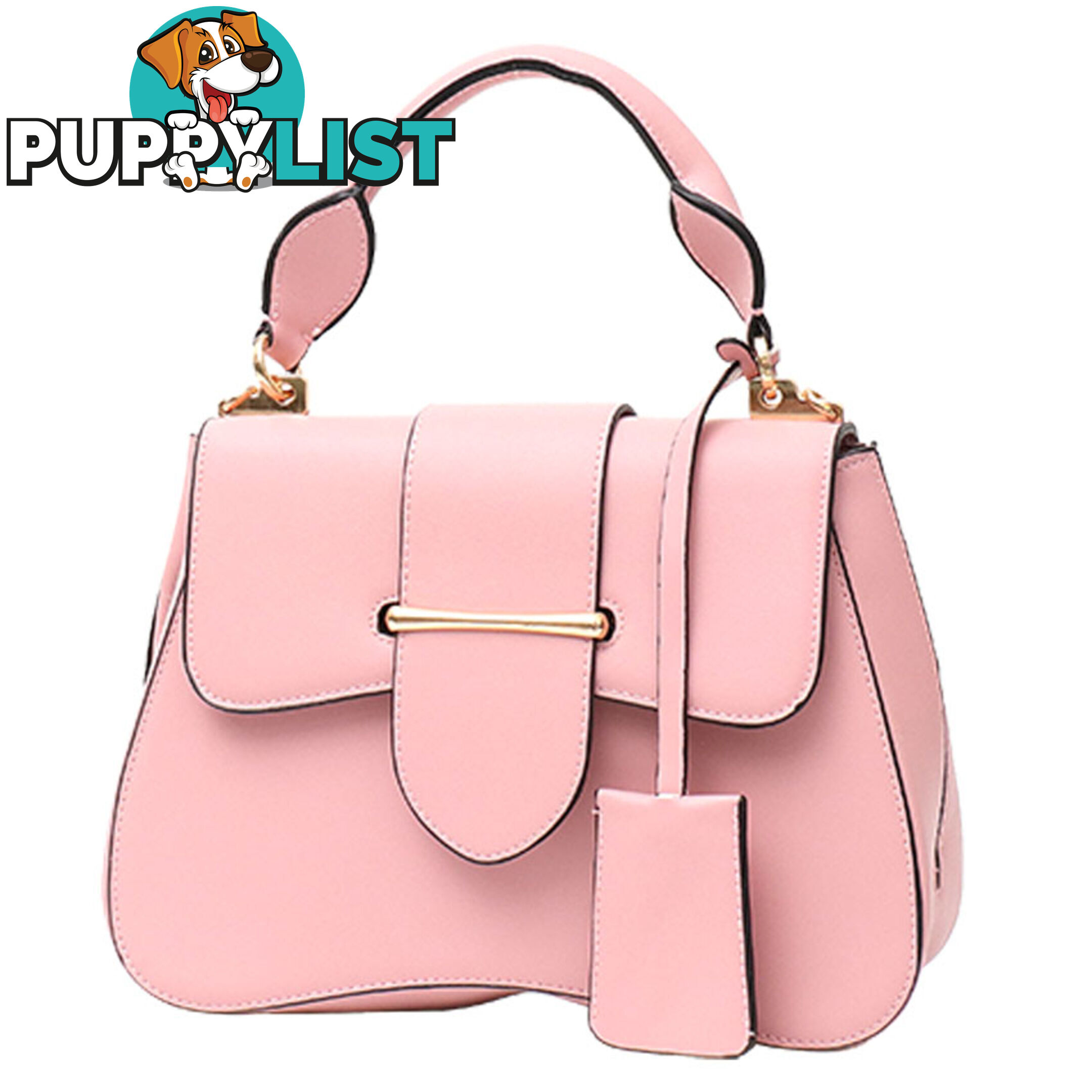 FREE PINK VEGAN LEATHER WOMENS HANDBAG