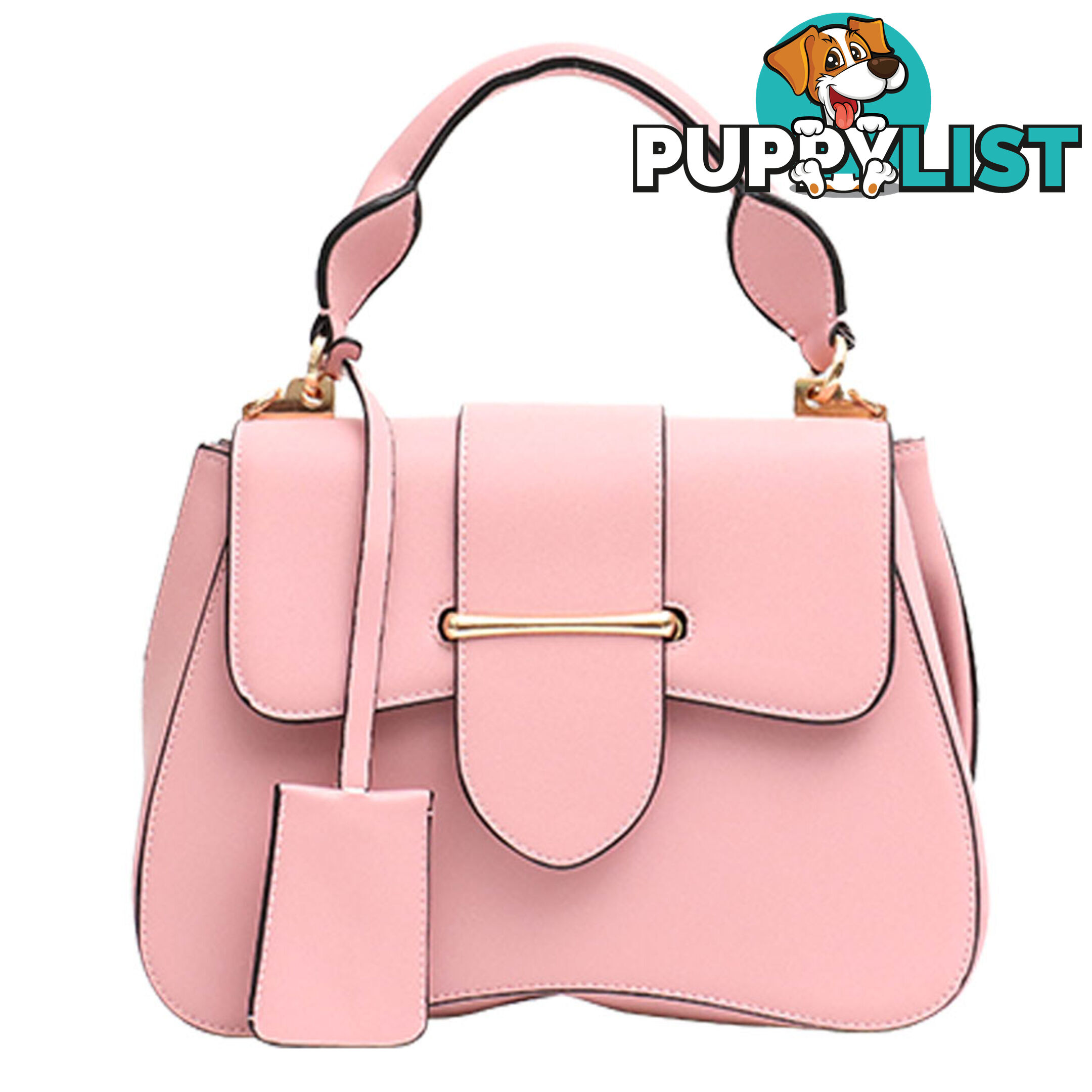 FREE PINK VEGAN LEATHER WOMENS HANDBAG