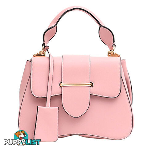 FREE PINK VEGAN LEATHER WOMENS HANDBAG