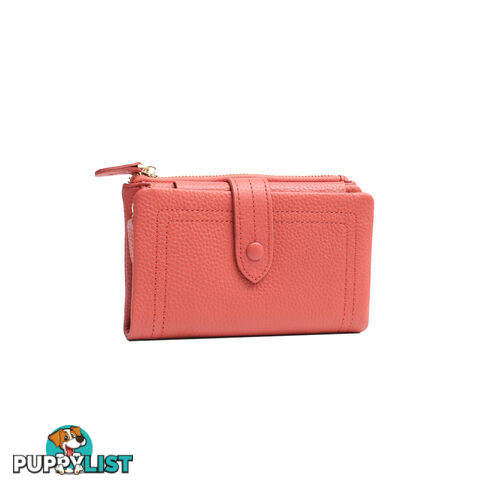 KYM CORAL GENUINE LEATHER LADIES SMALL WALLET