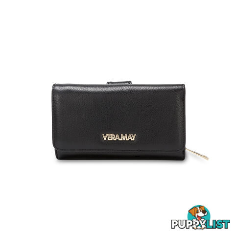 LW5MS Black Genuine Leather Wallet