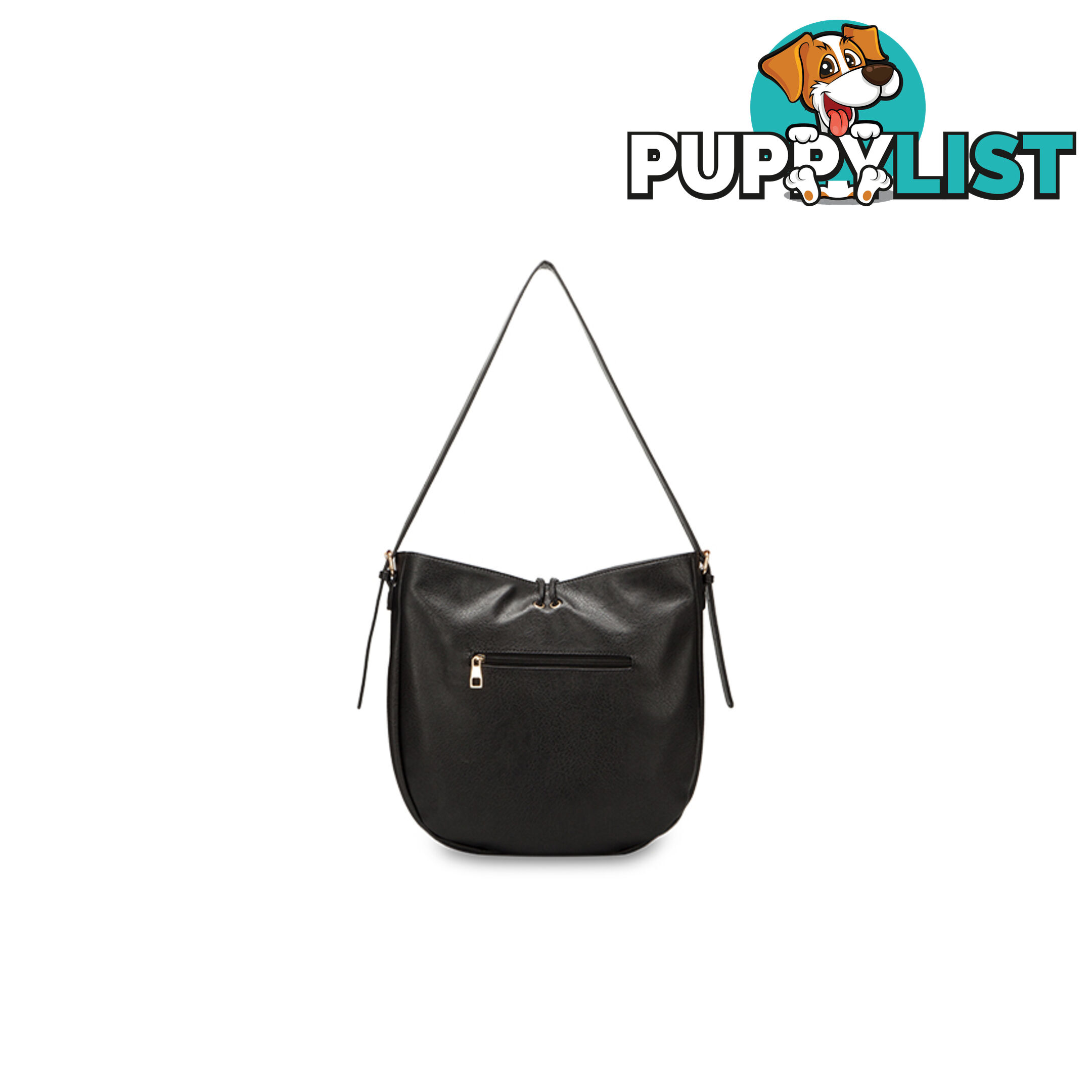 ELARA Black Patch Fashion Womens Handbag