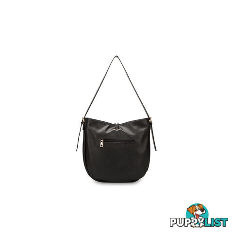 ELARA Black Patch Fashion Womens Handbag