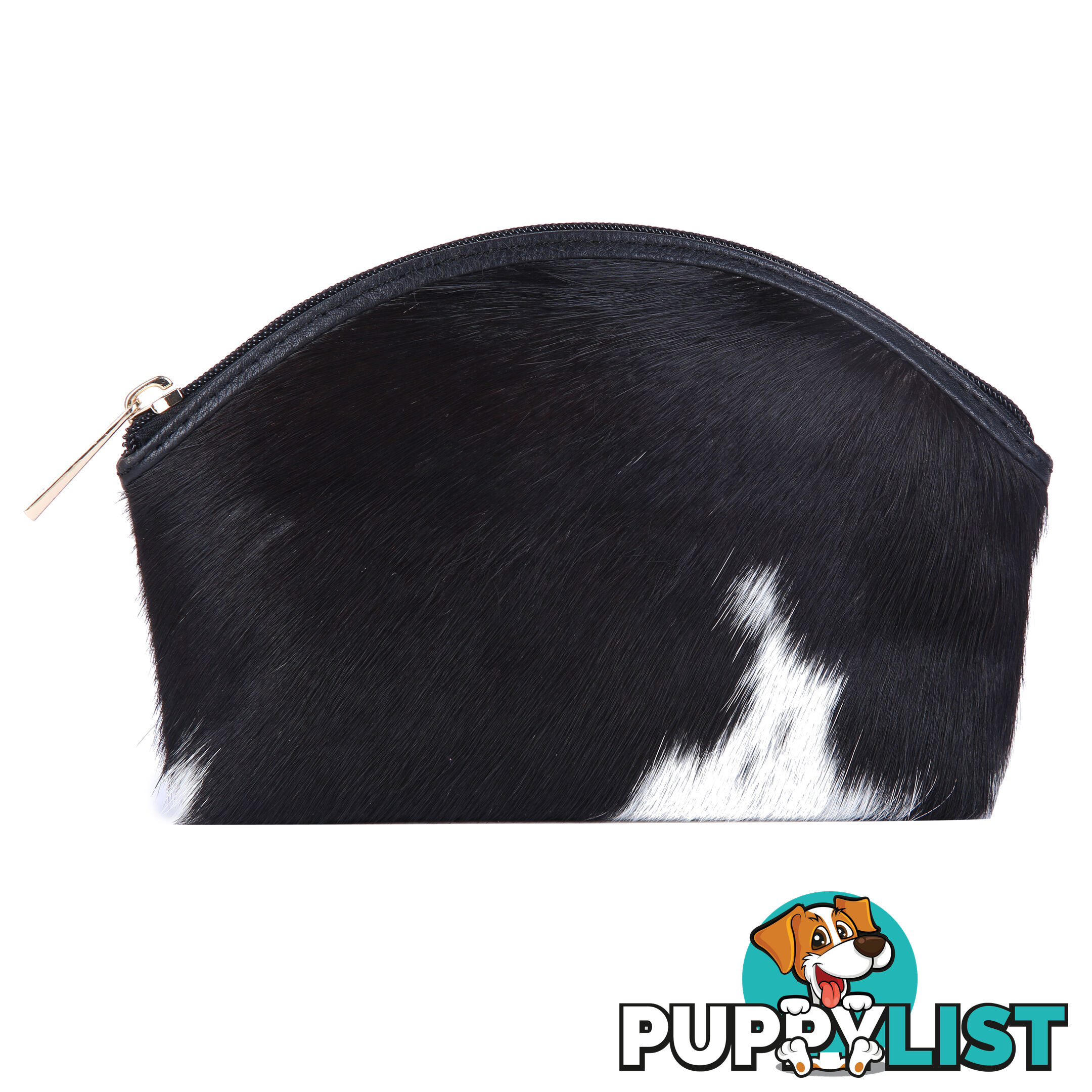 ASHTON White Cowhide Clutch Coin Purse