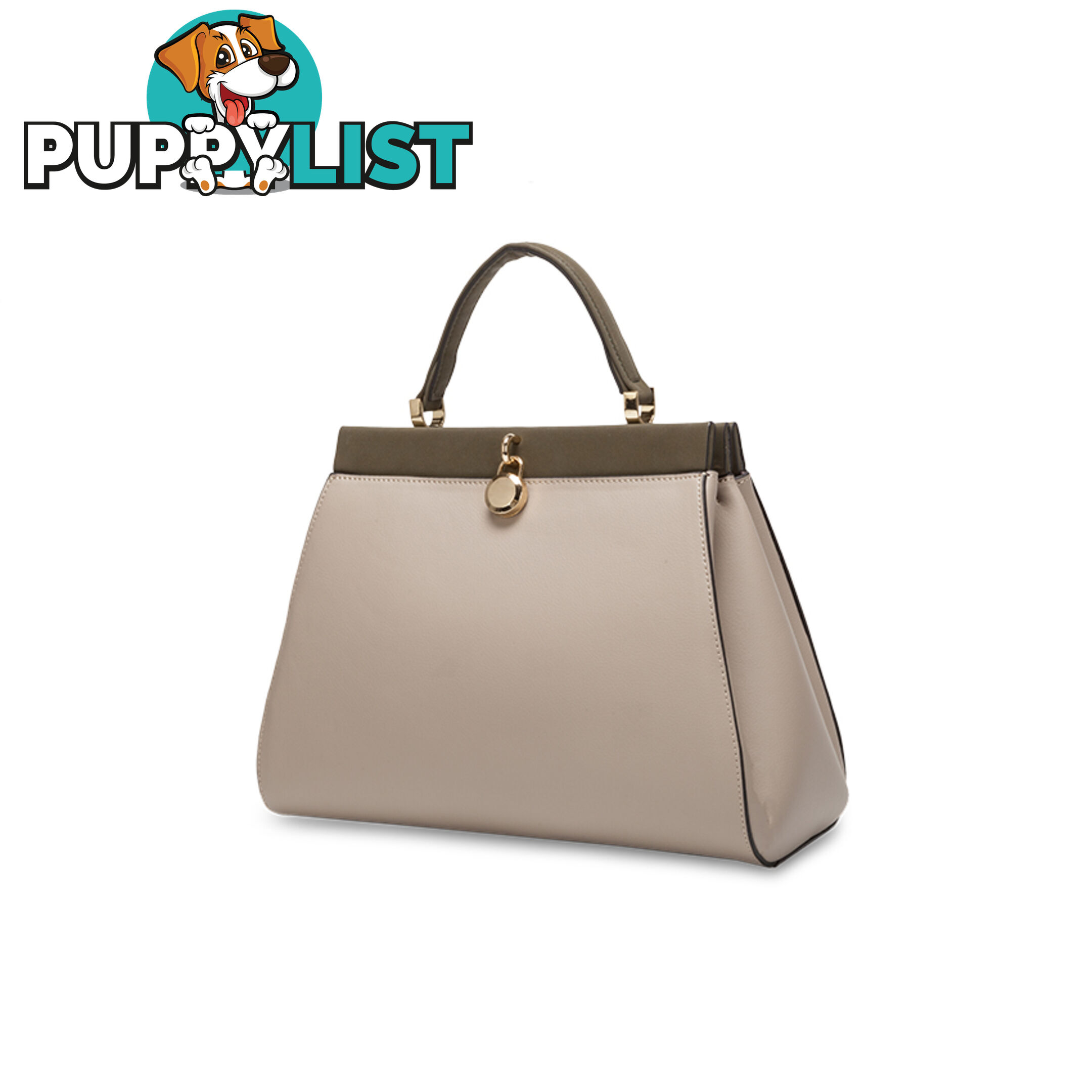 BETINA Taupe Womens Classic Handbag