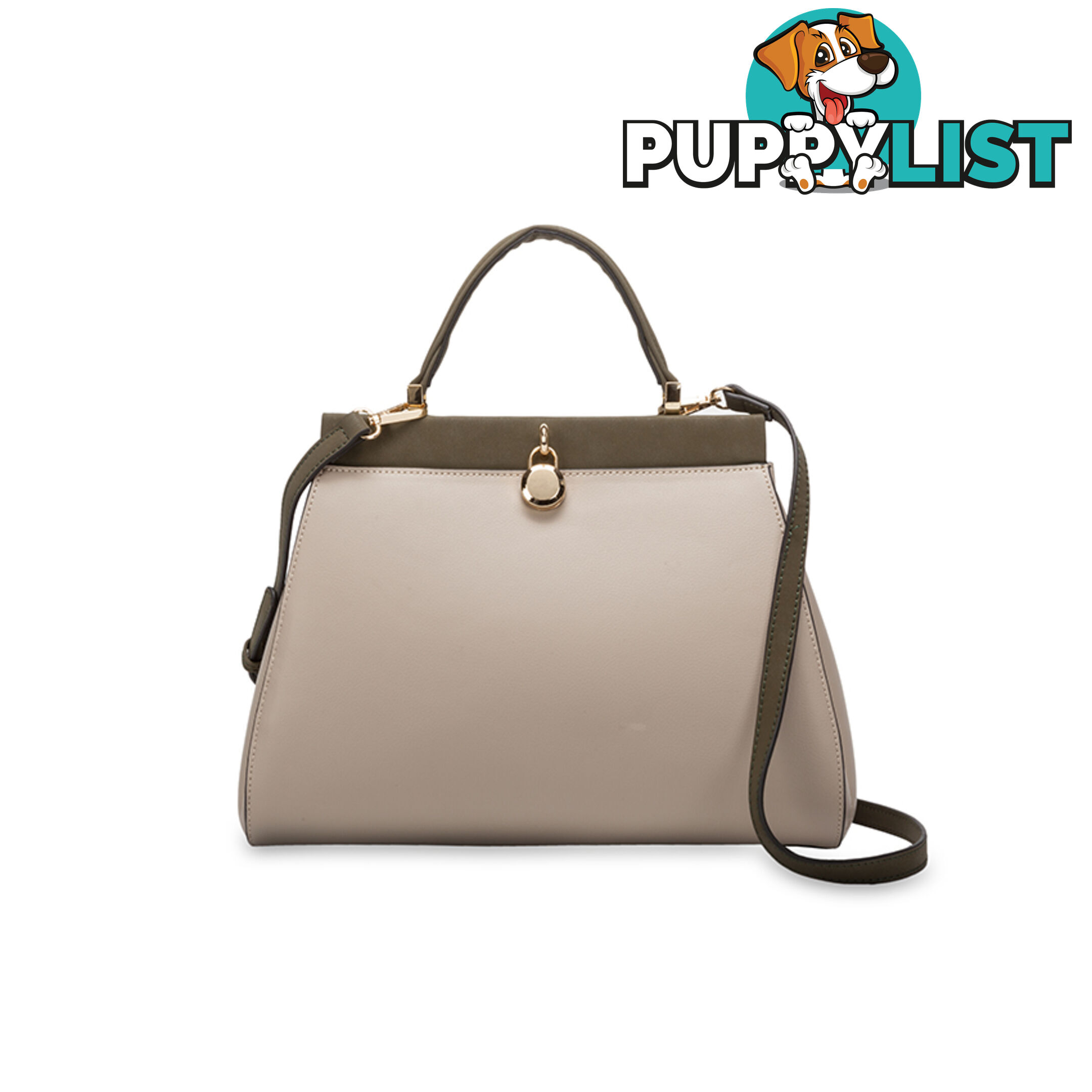 BETINA Taupe Womens Classic Handbag