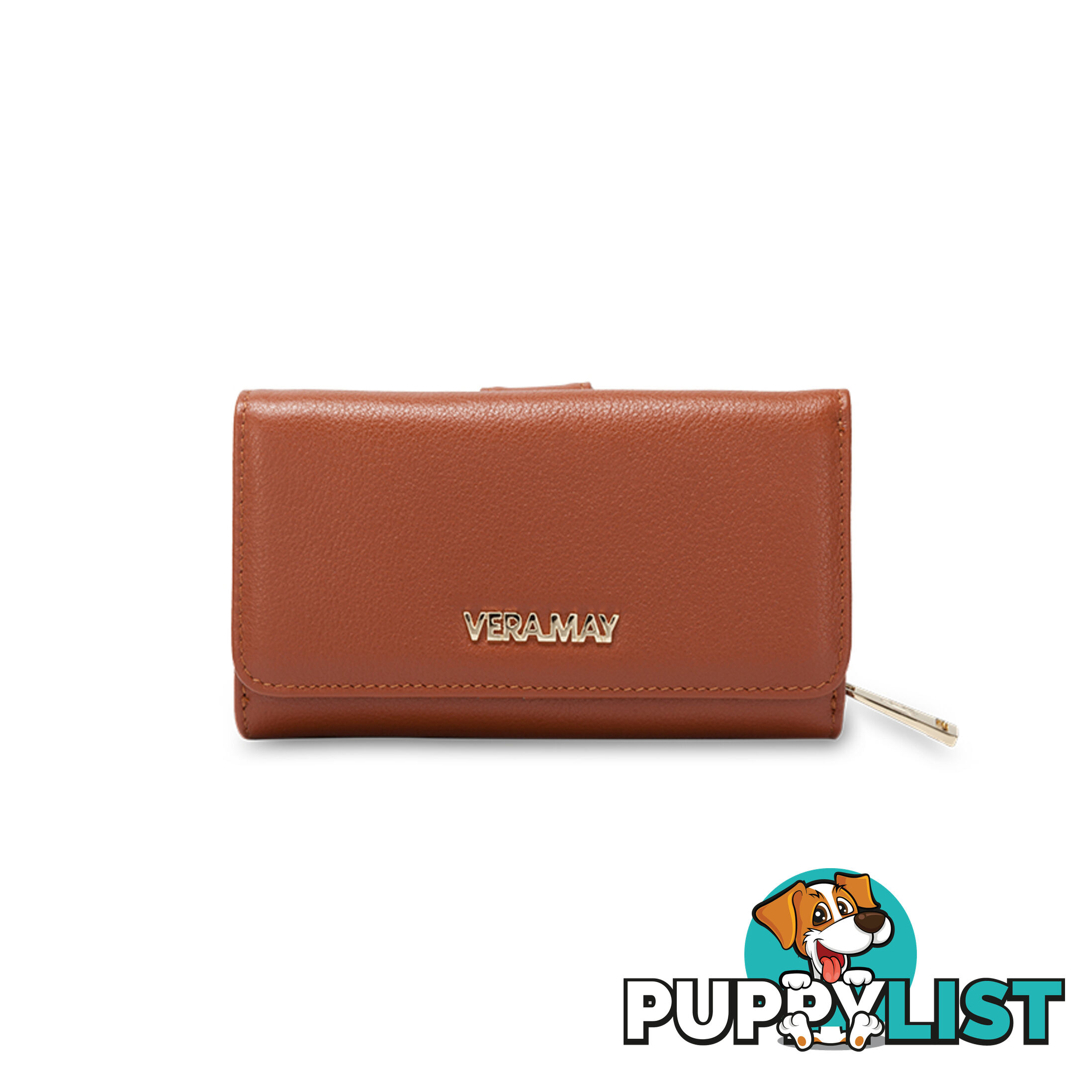 LW5M Tan Genuine Leather Wallet