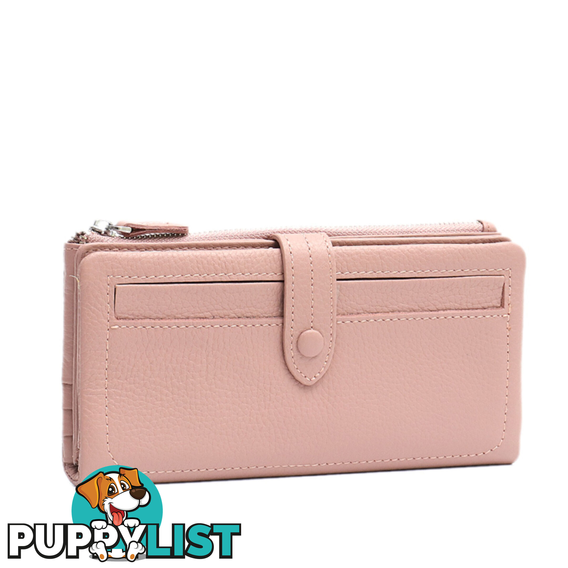 SAWYER Pink Womens Leather Wallet