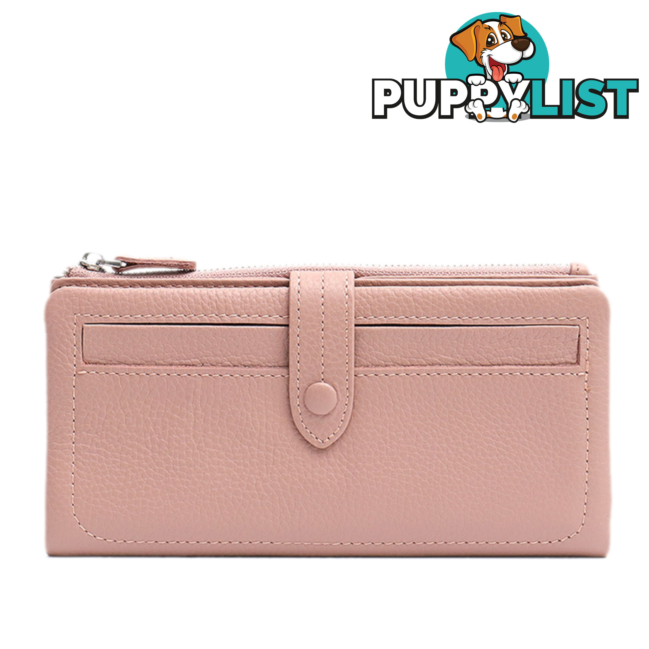 SAWYER Pink Womens Leather Wallet