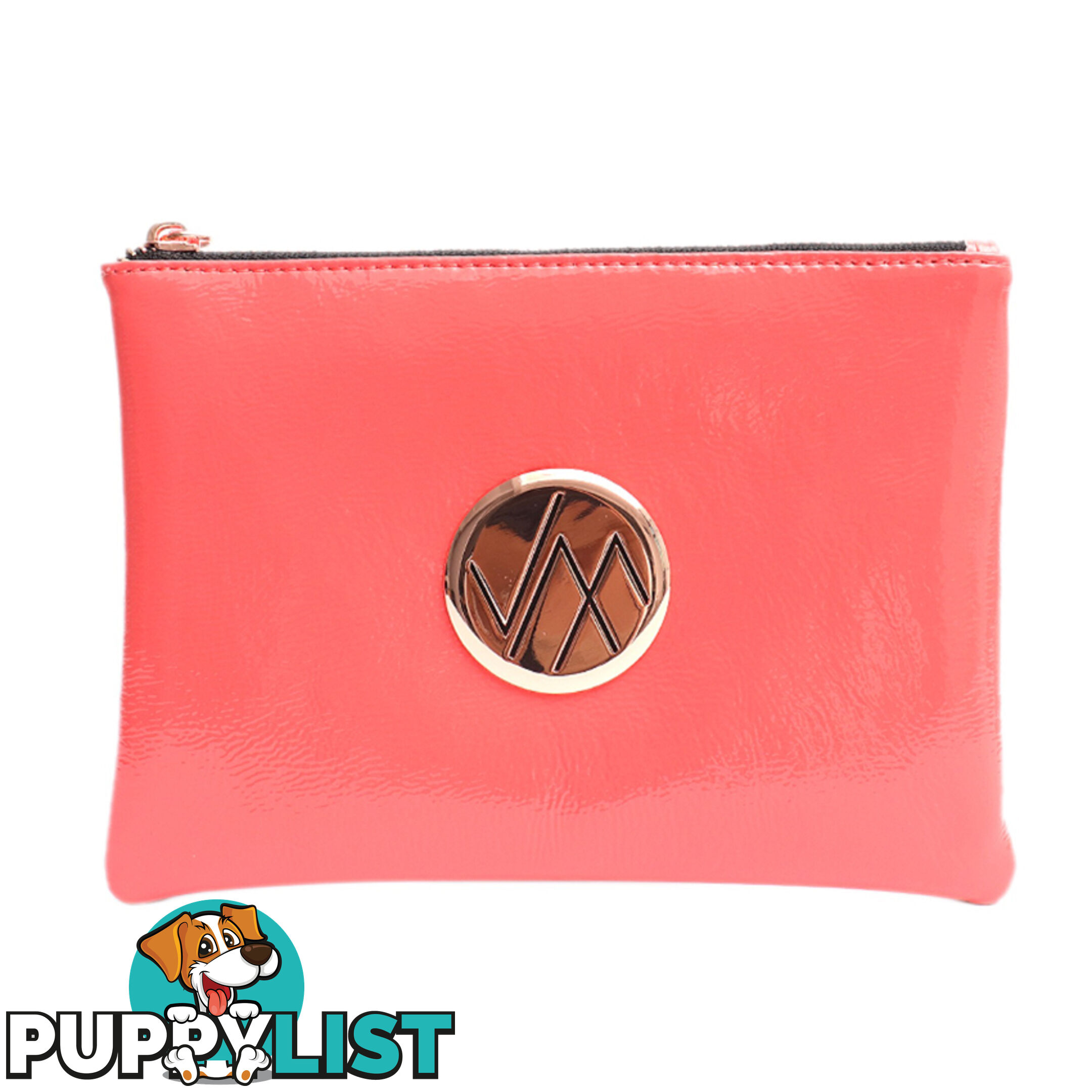 GIA CORAL GENUINE LEATHER LADIES CLUTCH