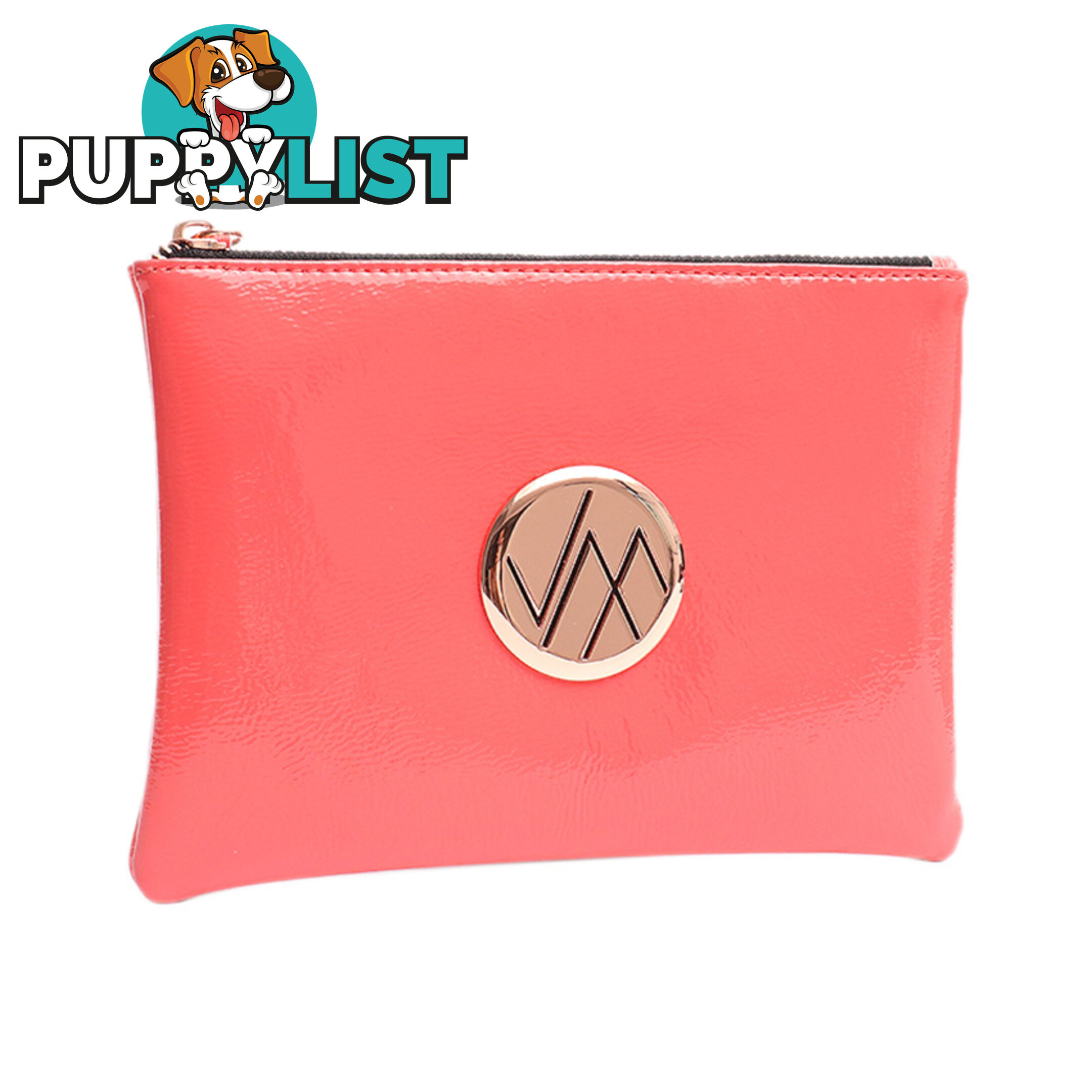 GIA CORAL GENUINE LEATHER LADIES CLUTCH