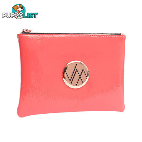 GIA CORAL GENUINE LEATHER LADIES CLUTCH