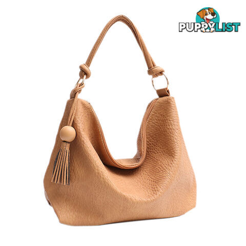 FARRYN CAMEL VEGAN LEATHER LADIES HANDBAG