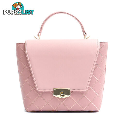 ARABELLA PINK VEGAN LEATHER LADIES HANDBAG