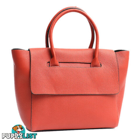 TERRIE TAN GENUINE LEATHER LADIES HANDBAG