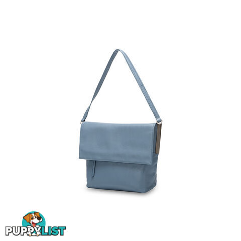 SKYLER Blue Genuine Leather Handbag