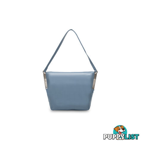 SKYLER Blue Genuine Leather Handbag