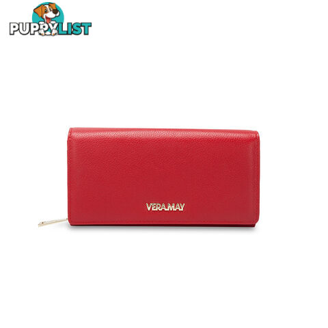 LW3LS Red Genuine Leather Wallet