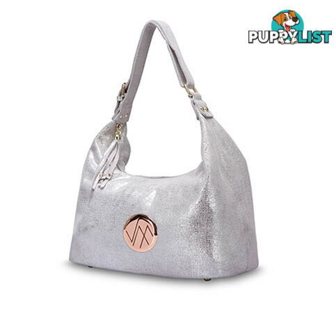 ERIKA Silver Women Handbag