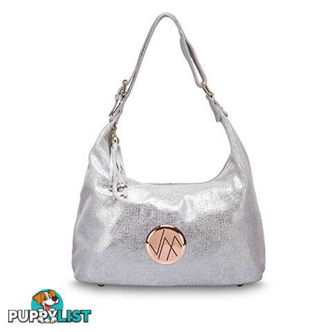 ERIKA Silver Women Handbag