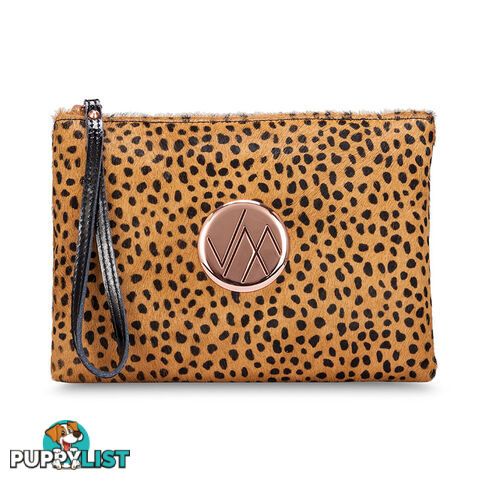 GIA WILD GENUINE LEATHER LADIES CLUTCH