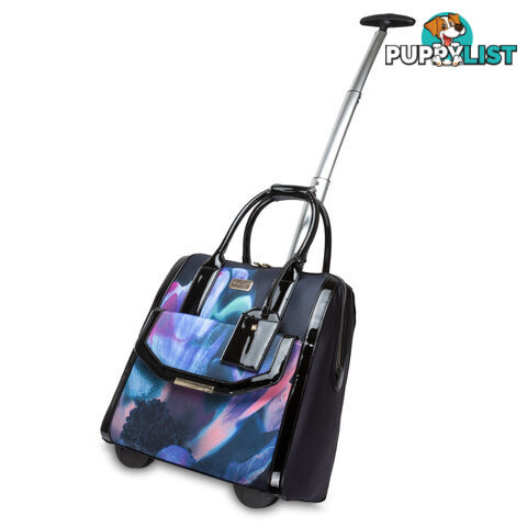 MONACO Floral Weekend Overnight Trolley Bag