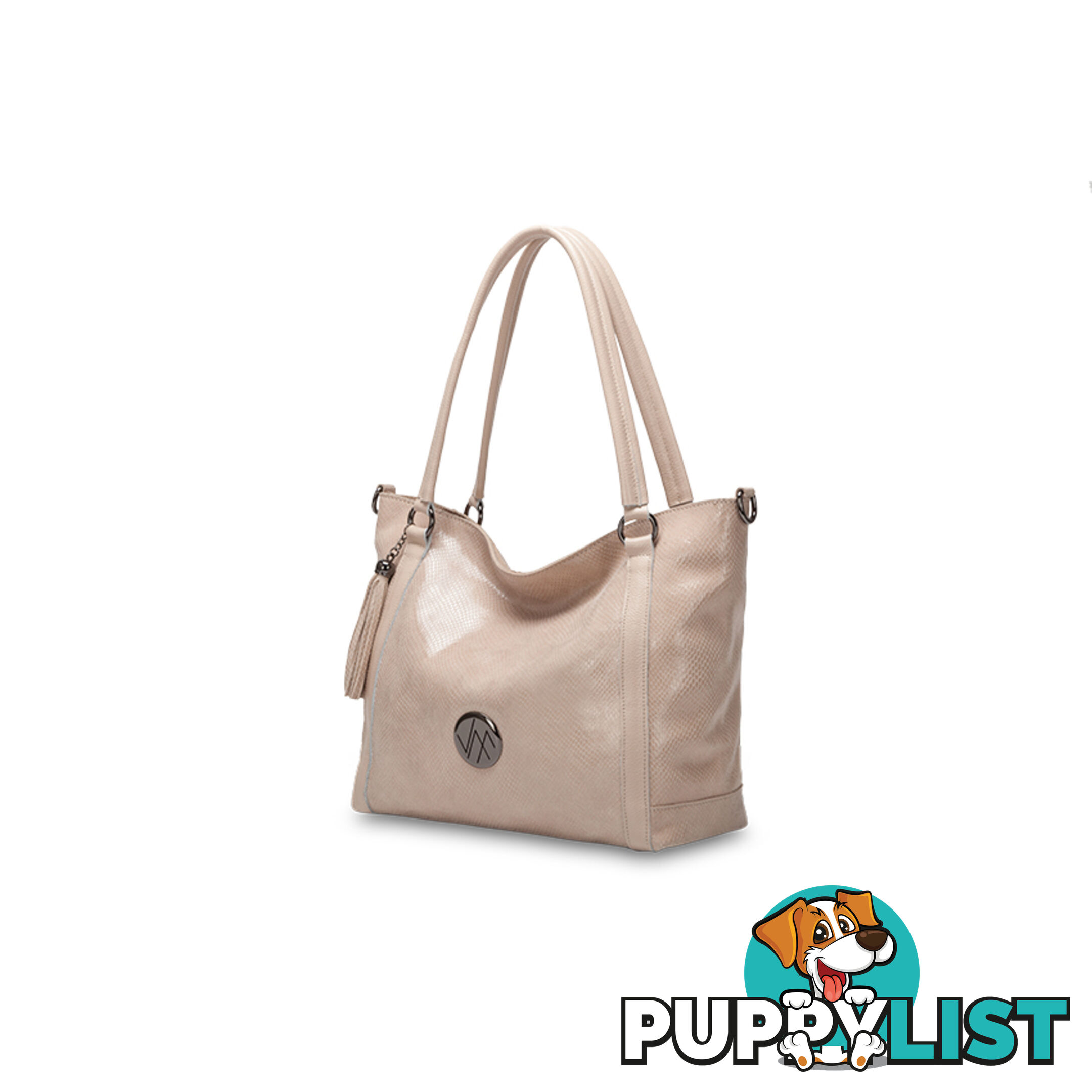 TOSCA Natural Womens Genuine Leather Tote Bag