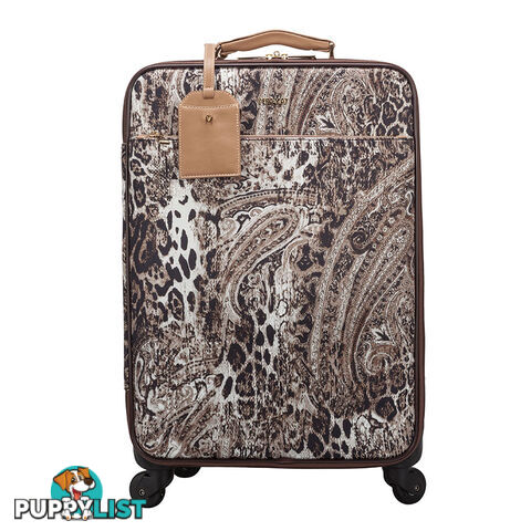 Broome Leopard Trolley Travel Bag