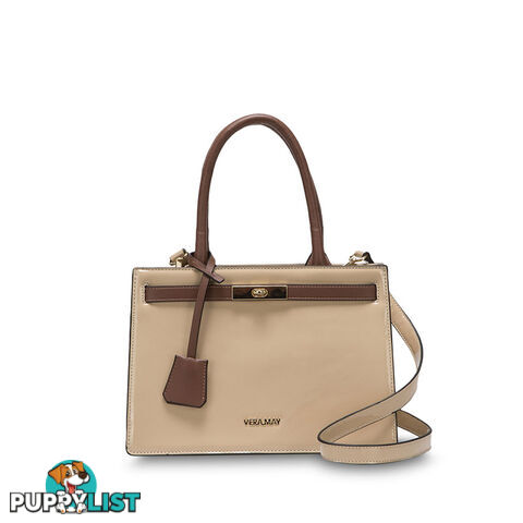 BLAKE Natural Patent Luxe Designer Womens Handbag