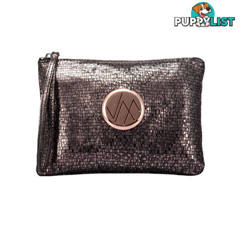 GIA Bronze Genuine Leather Clutch Bag