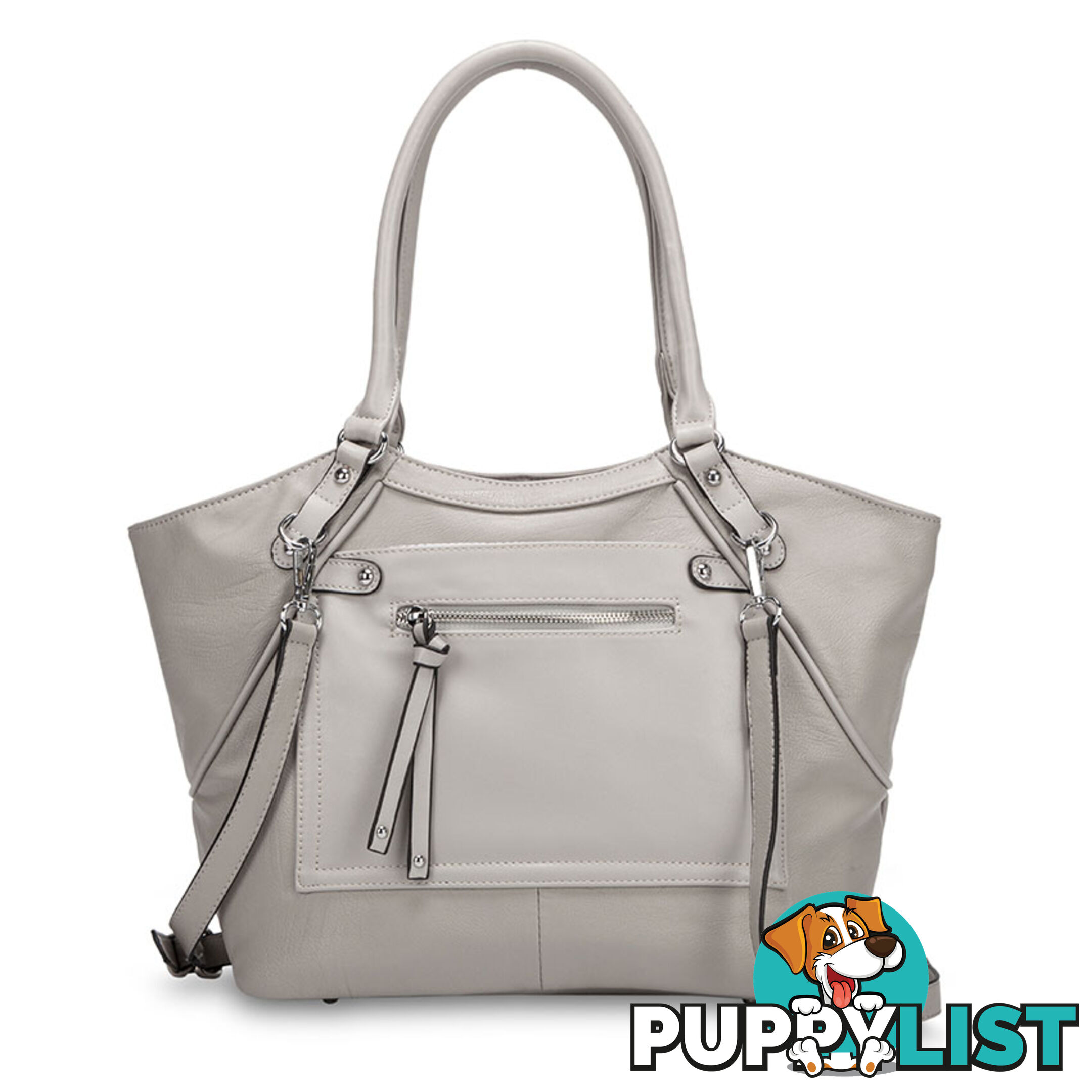 Lunar Grey Fashion Handbag Tote