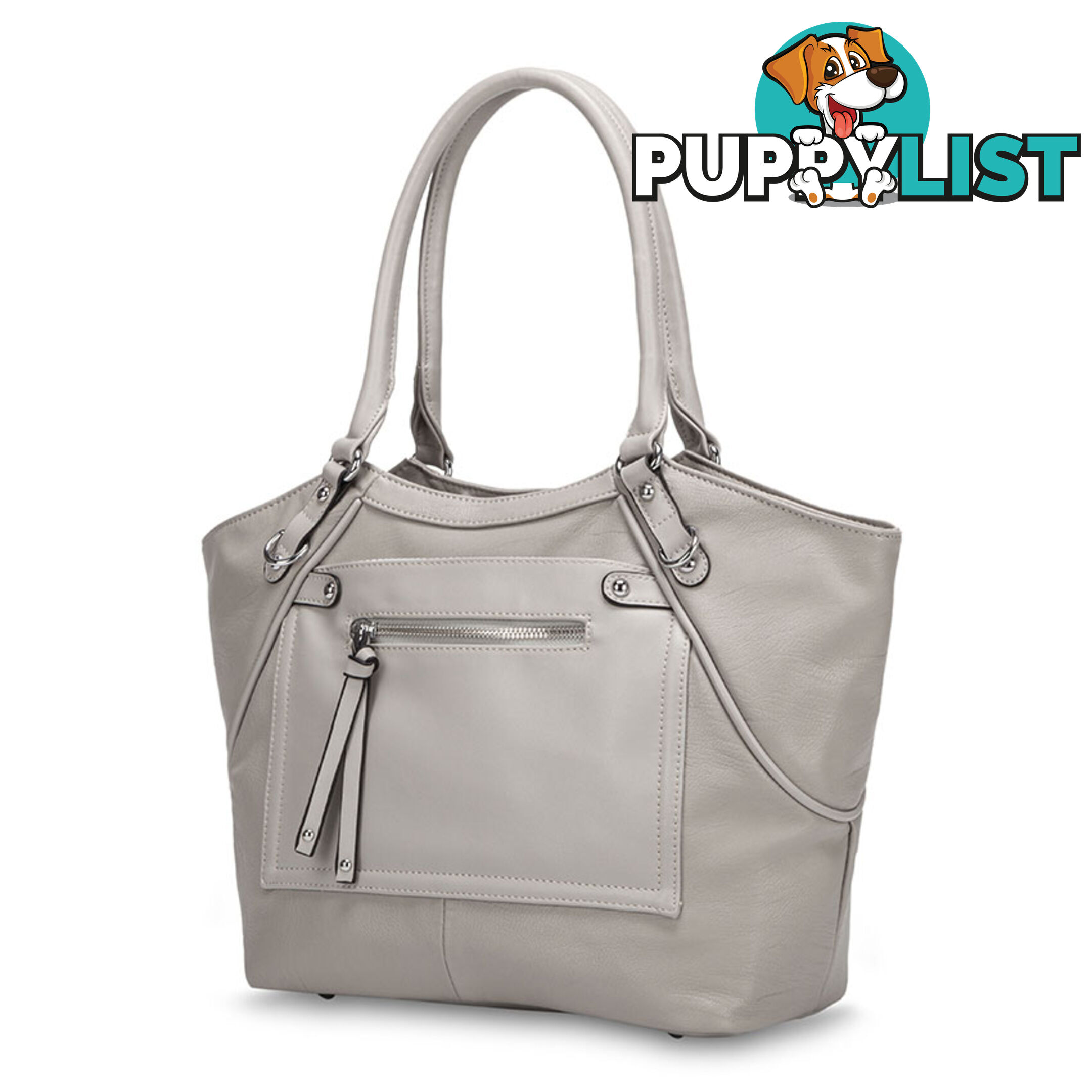 Lunar Grey Fashion Handbag Tote