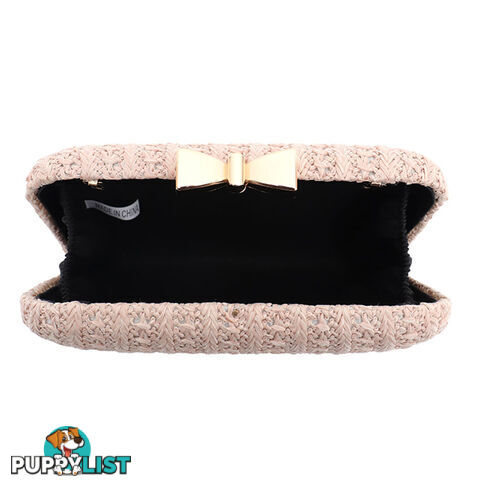 CHARMING BLACK WOMEN'S CLUTCH BAG