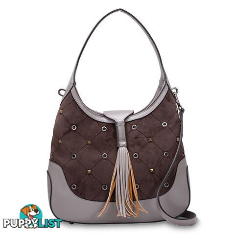 ORIA Grey Handbag