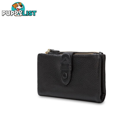 PAYTON Black Womens Leather Wallet