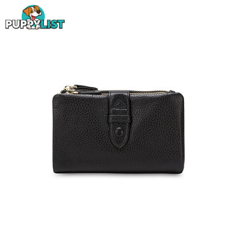 PAYTON Black Womens Leather Wallet