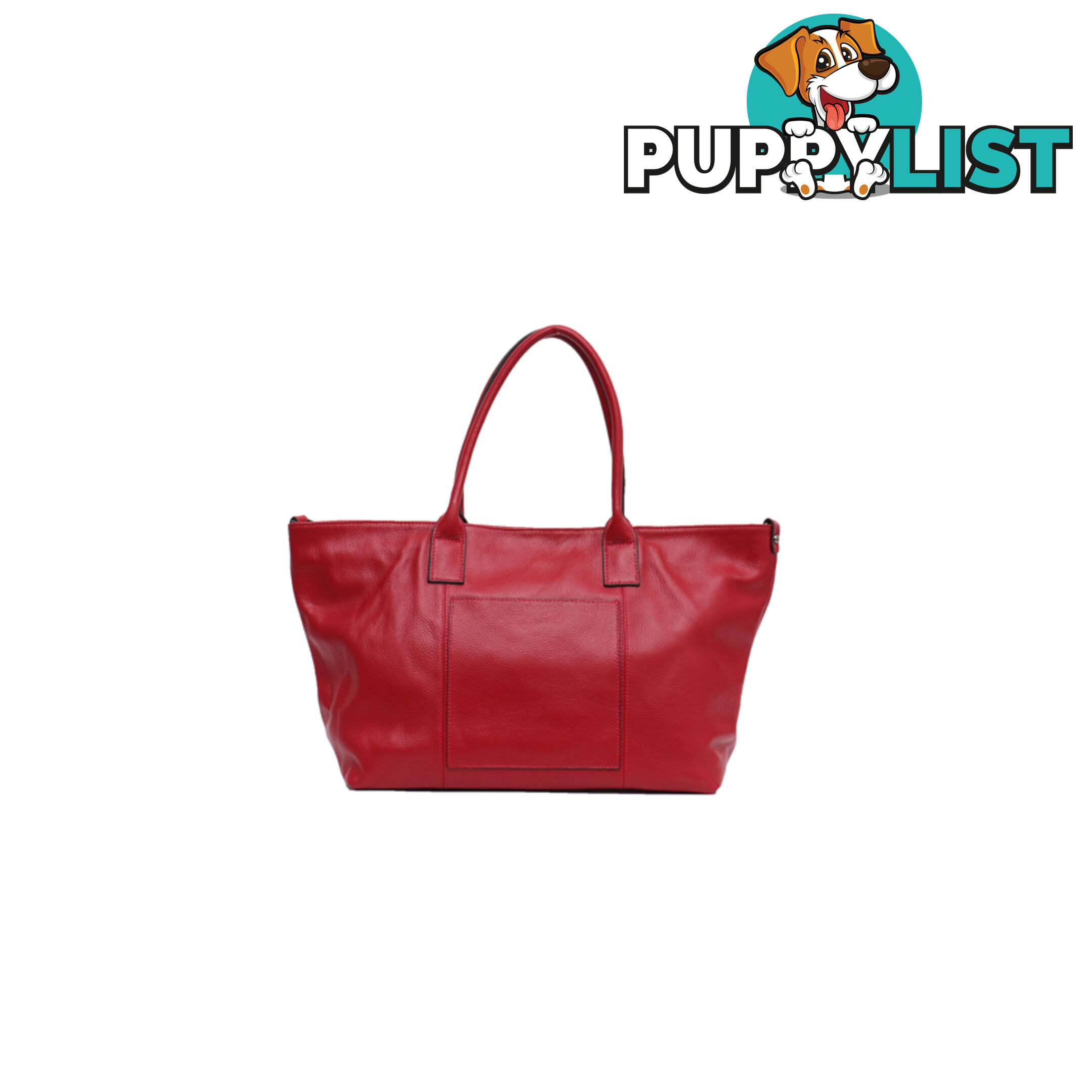 PHOEBE RED GENUINE LEATHER LADIES HANDBAG