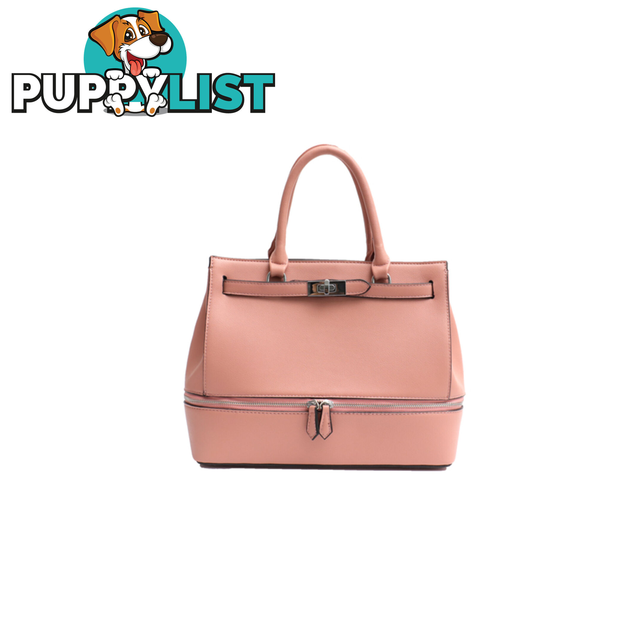 CATH PINK VEGAN LEATHER LADIES HANDBAG