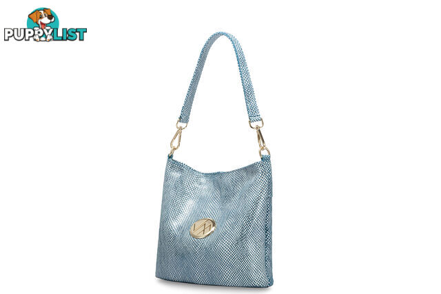 HIBAH BLUE GENUINE LEATHER BAG