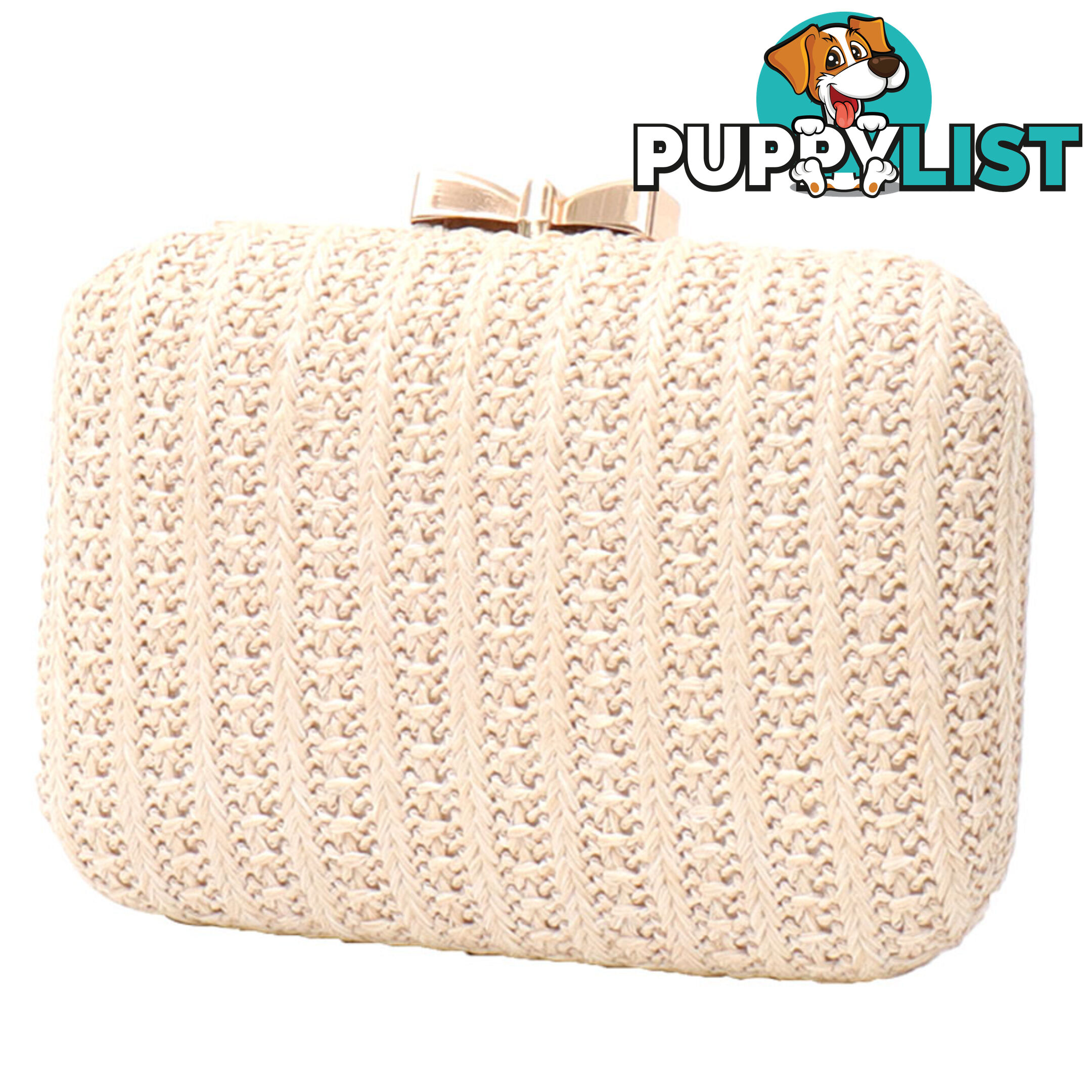 CHARMING CREAM WOMEN'S CLUTCH BAG