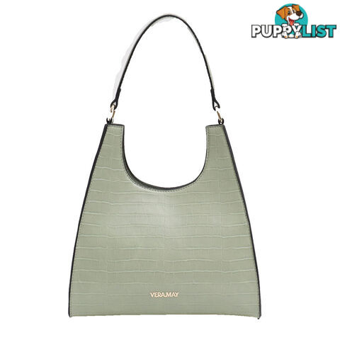 ASHLEY MINT FAUX LEATHER WOMENS HANDBAG