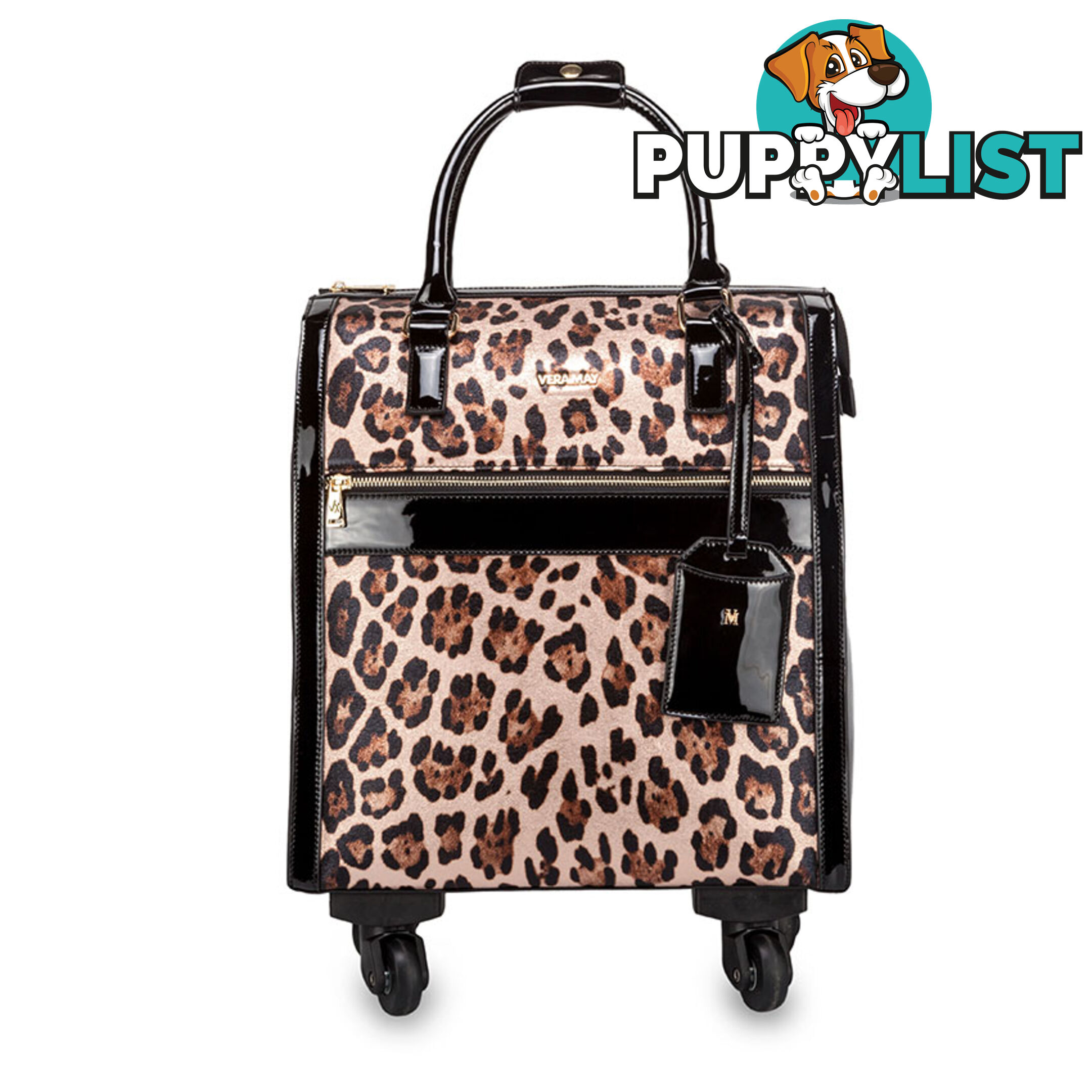 ONTARIO LEOPARD Weekend Overnight Trolley Bag