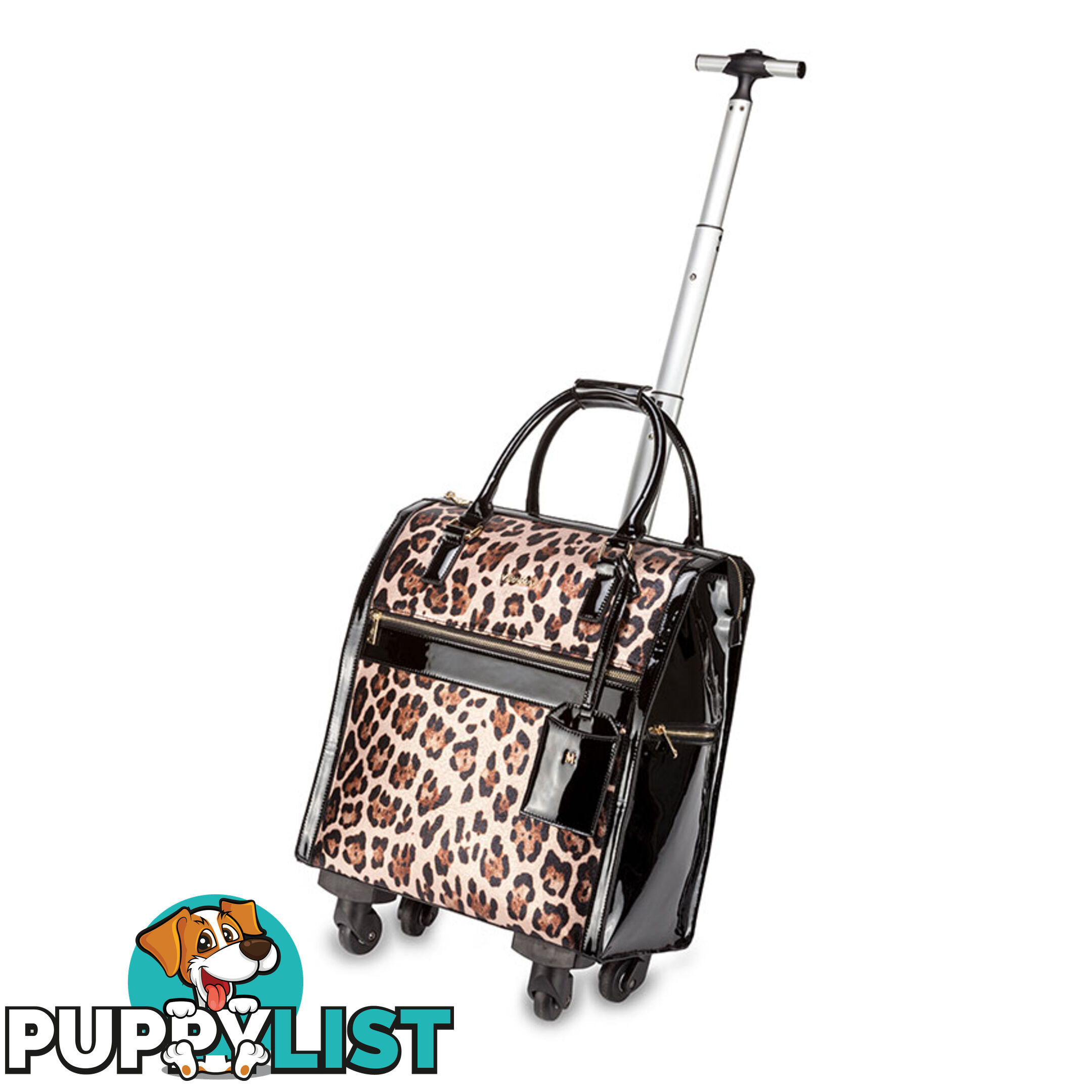 ONTARIO LEOPARD Weekend Overnight Trolley Bag